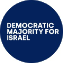 Demmajorityforisrael logo