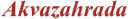 Akvazahrada.sk logo