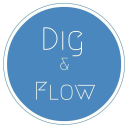 Digandflow.com logo