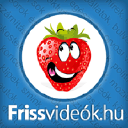 Frissvideok.hu logo