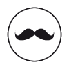 Goldenmoustache.com logo