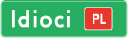 Idioci.pl logo