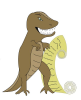 Listosaur.com logo