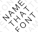 Namethatfont.net logo
