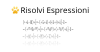 Risolviespressioni.it logo