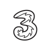 Three.ie logo