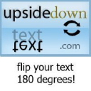 Upsidedowntext.com logo