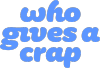 Whogivesacrap.org logo