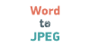 Wordtojpeg.com logo