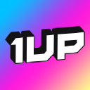 Logo for 1Up.ai, a company specializing in artificial intelligence solutions.