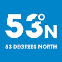 53 Degrees North logo