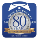 Pilgrim Dry Cleaners logo