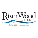 RIVERWOOD BANK logo