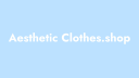 Aesthetic Clothes Shop logo
