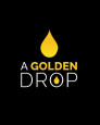 A Golden Drop Logo