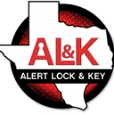 Alert Lock and Key Logo
