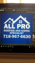 All Pro Roofing And Siding inc