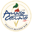 Amato Gelato Cafe logo