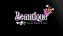 Beautique beauty supply logo