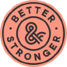 Better&Stronger logo