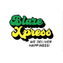BlazeXpress Free Delivery Logo