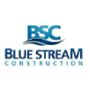 Blue Stream Construction Logo