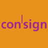 consign - identity communication design logo