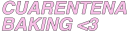 Logo for cuarentenabaking.com