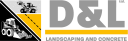D&L Landscaping and Concrete logo