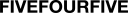 Logo for fivefourfive.it