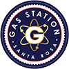 Gas Station Cannabis Dispensary Outlet Logo
