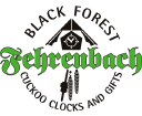 Fehrenbach Black Forest Cuckoo Clocks and German Gifts
