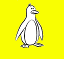 Happy Penguin Healthy Food