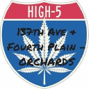 High 5 Cannabis Logo