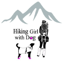 Hiking Girl with Dog