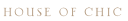 Logo for houseofchicla.com