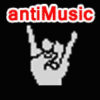 Antimusic.com logo