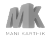 Manikarthik.com logo