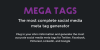 Megatags.co logo