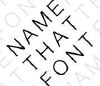 Namethatfont.net logo