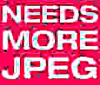 Needsmorejpeg.com logo