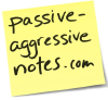 Passiveaggressivenotes.com logo