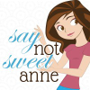Saynotsweetanne.com logo