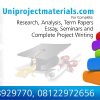 Uniprojectmaterials.com logo