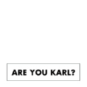 Are you Karl?