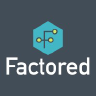 Factored logo