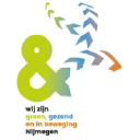 Wij zijn groen, gezond en in beweging Nijmegen logo