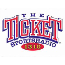 KTCK Radio "The Ticket" logo