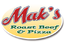 Mak's Roast Beef & Pizza logo