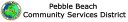 Pebble Beach Community Services District logo